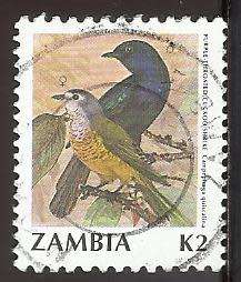 1991 ZAMBIA ANIMAL BIRD