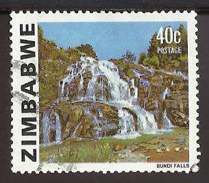 1983 ZIMBABWE WATERFALL