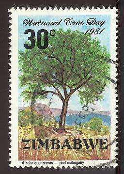 1981 ZIMBABWE NATIONAL TREE DAY