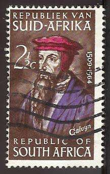 1964 SOUTH AFRICA THE 400TH ANNIVERSARY OF THE DEATH OF CALVYN