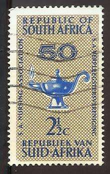 1964 SOUTH AFRICA THE 50TH ANNIVERSARY OF THE NURSING ASSOCIATION