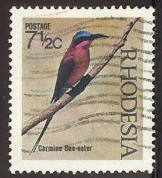 1971 RHODESIA NATIVE BIRDS
