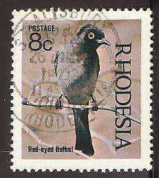 1971 RHODESIA NATIVE BIRDS