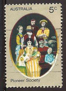 1972 AUSTRALIA SCENES FROM LIFE OF THE FIRST IMMIGRANTS