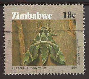 1986 ZIMBABWE MOTHS