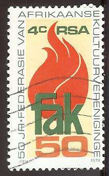 1979 SOUTH AFRICA THE 50TH ANNIVERSARY OF F.A.K