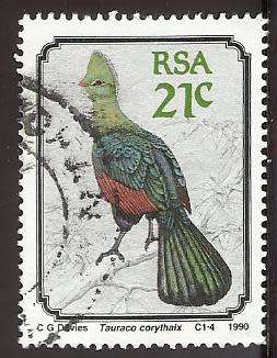 1990 SOUTH AFRICA BIRDS