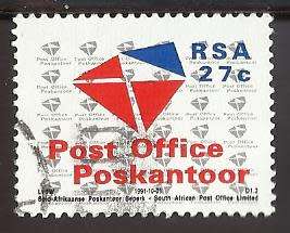 1991 SOUTH AFRICA ESTABLISHMENTS OF POST OFFICE