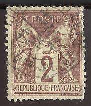 1877-1900 FRANCE PAX AND MERCUR