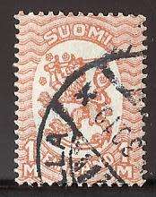 1928-29 FINLAND STANDING LION