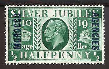 1935 BRITISH POST MOROCCO GREAT BRITAIN STAMPS