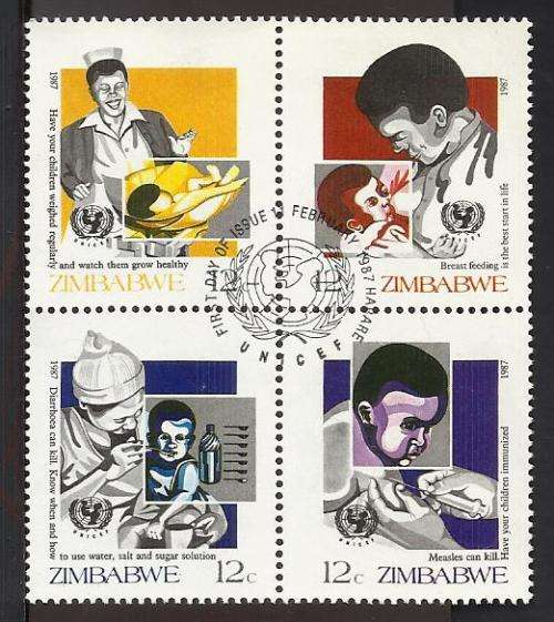 1987 ZIMBABWE CHILD SURVIVAL CAMPAIGN