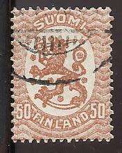 1917 FINLAND STANDING LION