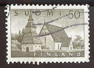 1957 FINLAND LAMMI CHURCH