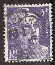 1951 FRANCE NEW DAILY STAMP
