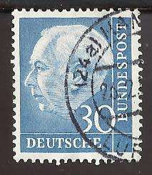 1954 GERMANY PROFESSOR HEUSS
