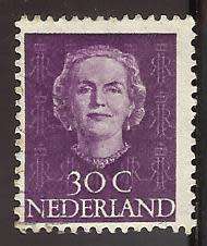 1949-51 NETHERLANDS QUEEN JULIANA