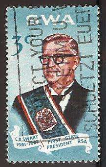 1968 SOUTH WEST AFRICA CHARLES ROBBERTS SWART