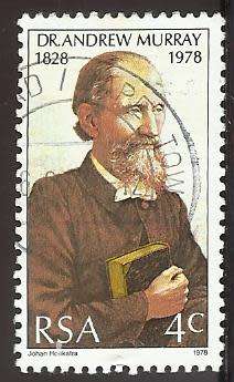 1978 SOUTH AFRICA THE 150TH ANNIVERSARY OF THE BIRTH OF DR. ANDREW MURRAY