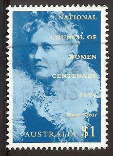 1996 AUSTRALIA THE 100TH ANNIVERSARY OF THE NATIONAL COUNCIL OF WOMAN