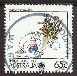 1988 AUSTRALIA LIVING TOGETHER, CARTOONS