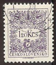 1954 CZECHOSLOVAKIA NUMERAL