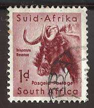 1954 SOUTH AFRICA LOCAL ANIMALS