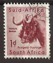 1954 SOUTH AFRICA LOCAL ANIMALS