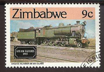 1985 ZIMBABWE STEAM SAFARIS