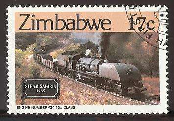 1985 ZIMBABWE STEAM SAFARIS