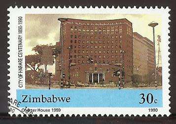 1990 ZIMBABWE THE 100TH ANNIVERSARY OF THE CITY OF HARARE