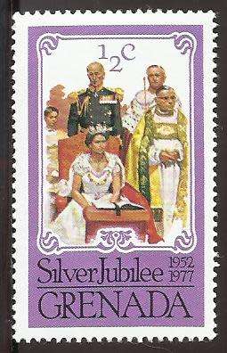 1977 GRENADA THE 25TH ANNIVERSARY OF THE REIGN OF GUEEN ELIZABETH