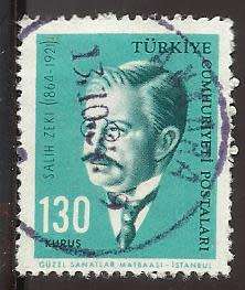 1964 TURKEY CULTURAL CELEBRITIES