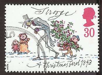 1993 GREAT BRITAIN CHRISTMAS STAMPS