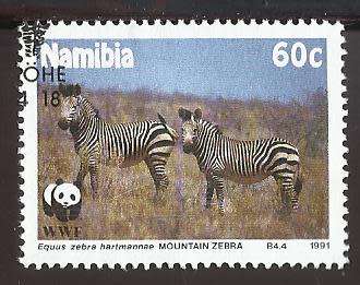 1991 NAMIBIA ENDANGERED SPECIES