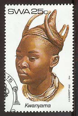 1982 SOUTH WEST AFRICA FEMALE HEADDRESSES