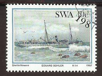 1987 SOUTH WEST AFRICA SHIPWRECKS