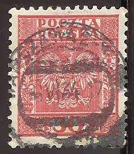 1932-33 POLAND COAT OF ARMS