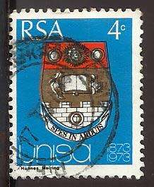 1973 SOUTH AFRICA THE 100TH ANNIVERSARY OF THE UNIVERSITY