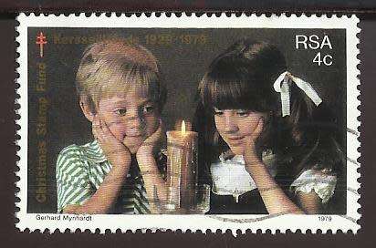 1979 SOUTH AFRICA THE 50TH ANNIVERSARY OF CHRISTMAS STAMP FUND