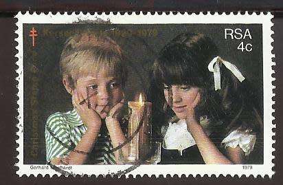 1979 SOUTH AFRICA THE 50TH ANNIVERSARY OF CHRISTMAS STAMP FUND