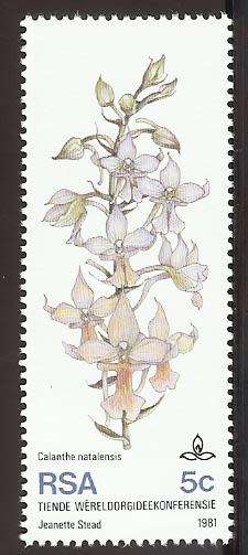 1981 SOUTH AFRICA THE 10TH WORLD ORCHID CONFERENCE