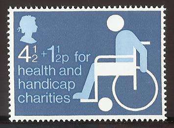 1975 GREAT BRITAIN FOR HEALTH AND HANDICAP CHARITIES