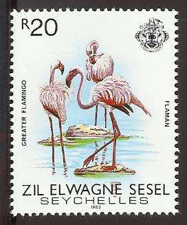 1983 SEYCHELLES BIRDS