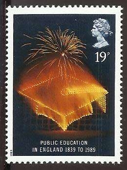 1989 GREAT BRITAIN THE 150TH ANNIVERSARY OF PUBLIC EDUCATION