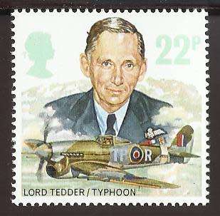 1986 GREAT BRITAIN THE 50TH ANNIVERSARY OF THE ROYAL AIR FORCE