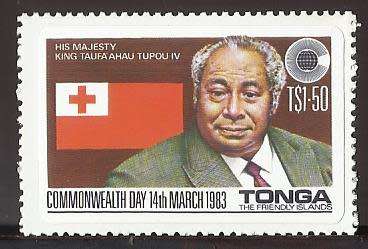 1983 TONGA COMMONWEALTH DAY