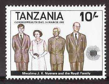1983 TANZANIA COMMONWEALTH DAY