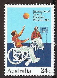 1981 AUSTRALIA INTERNATIONAL YEAR OF DISABLED PERSONS