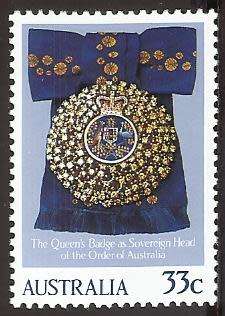 1985 AUSTRALIA THE 95TH ANNIVERSARY OF THE BIRTH OF QUEEN ELIZABETH II